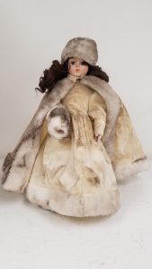 Winter Porcelain Doll